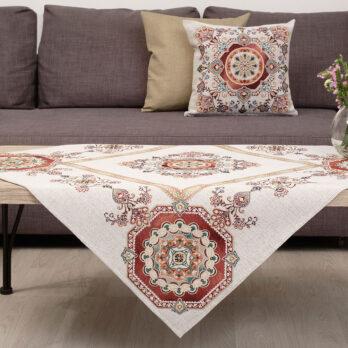 Τραπεζομάντηλο Στόφα με Boho Σχέδιο Morena