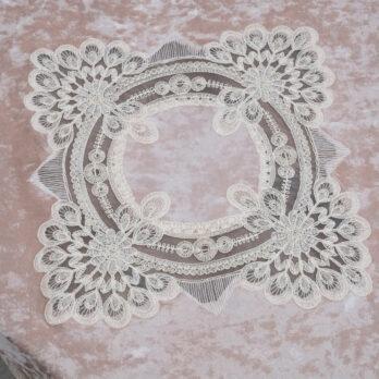 Καρέ Βελούδο με Κέντημα Σχέδιο 9131 85×85 | Sette Colori Καρέ – Τραπεζοκαρέ Καρέ Βελούδο με Κέντημα Σχέδιο 9131 85x85