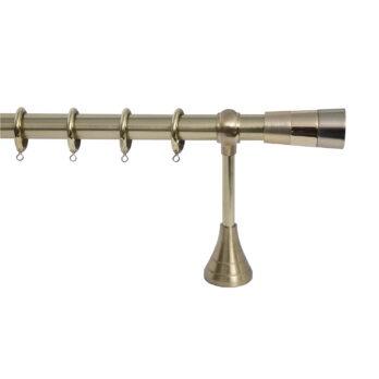 Κουρτινόξυλο Σειρά Α Νο 1 Φ25 Χρυσό Ματ