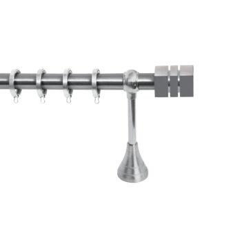 Κουρτινόξυλο Σειρά Α Νο 2 Φ25 Νίκελ Ματ