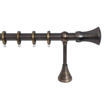 Κουρτινόξυλο Σειρά Α Νο 3 Φ25 Οξειδέ