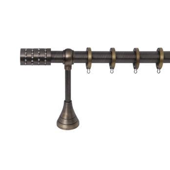 Κουρτινόξυλο Σειρά Α Νο 7 Φ25 Οξειδέ